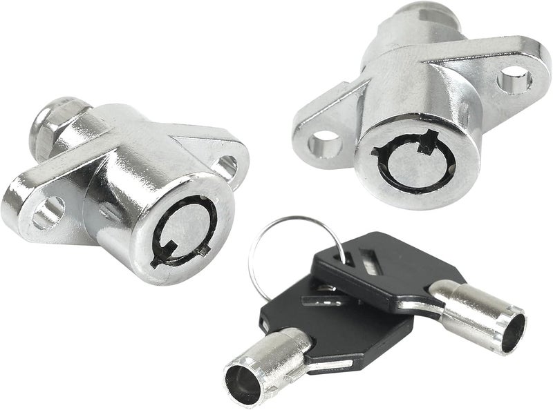 SWESGI Motorcycle Hard Saddlebag Locks Set with Keys Fits for Harley Touring Electra Glide Road Glide Street Glide Road King (2014-2024) - Image 1